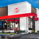 Exterior of modern Arby's restaurant
